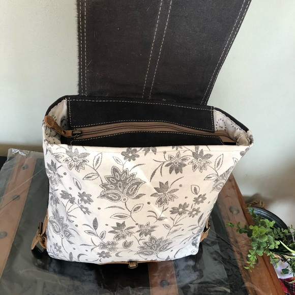 Myra Bloom Bleach Backpack Bag Purse NWT - Picture 3 of 7